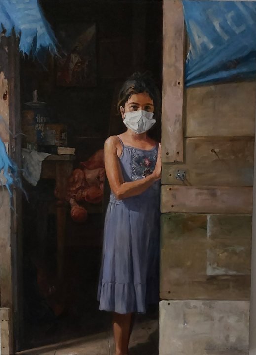 Transiciones, óleo de William Maldonado